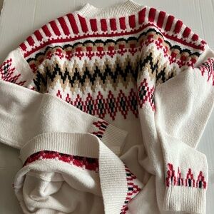 LOFT Fair Isle Swester